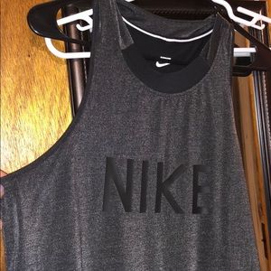 Nike glitter/holo tank